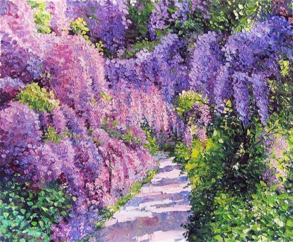 Евгений Гавлин художник весенний пейзаж