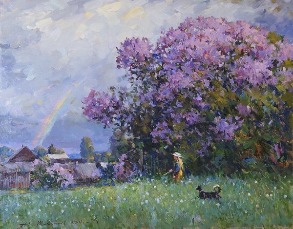 Художник Шевелев Александр Викторович сирень