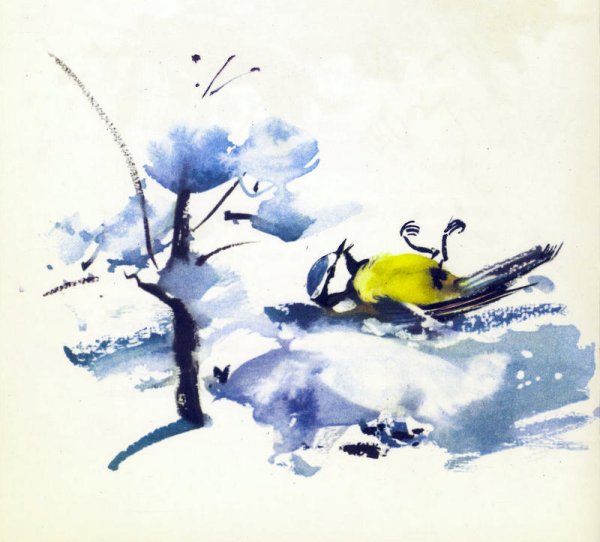 Синичка Зинька иллюстрации