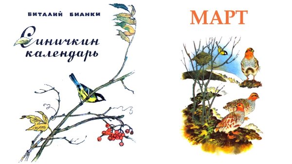 Синичкин календарь Бианки март
