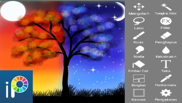 Пейзажи в IBISPAINT X