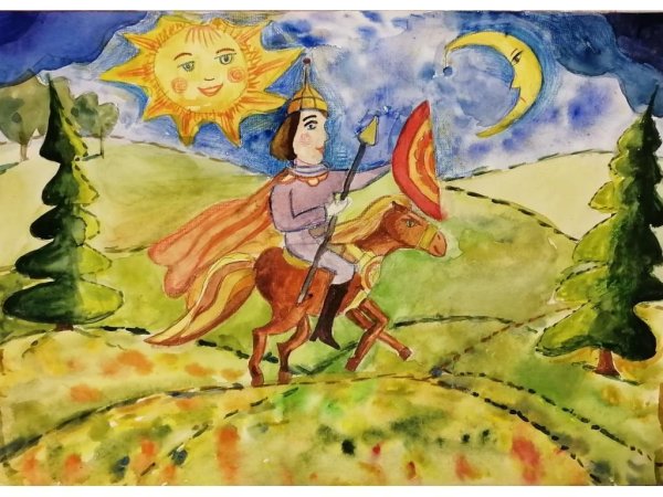 Королевич Елисей и ветер