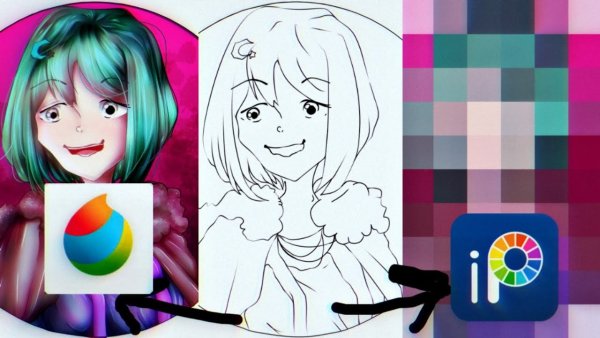 Рисунки для приложения IBISPAINT X