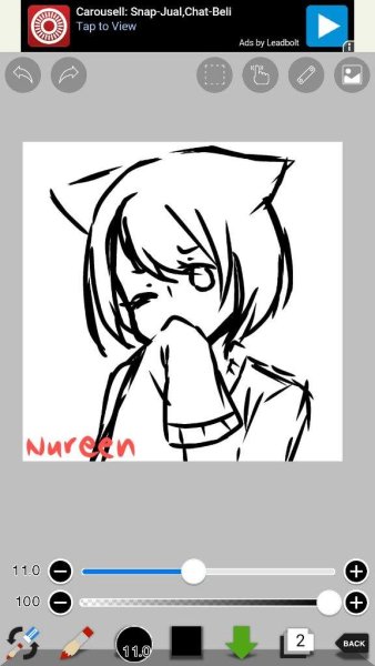 Рисунки в IBISPAINT X легкие