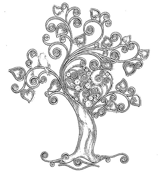 Трафареты для квиллинга