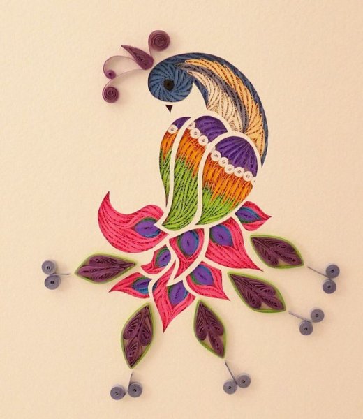 Квиллинг и акварель