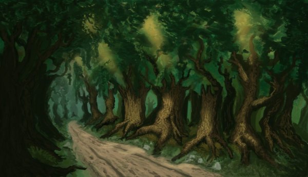 Карамзин дремучий лес