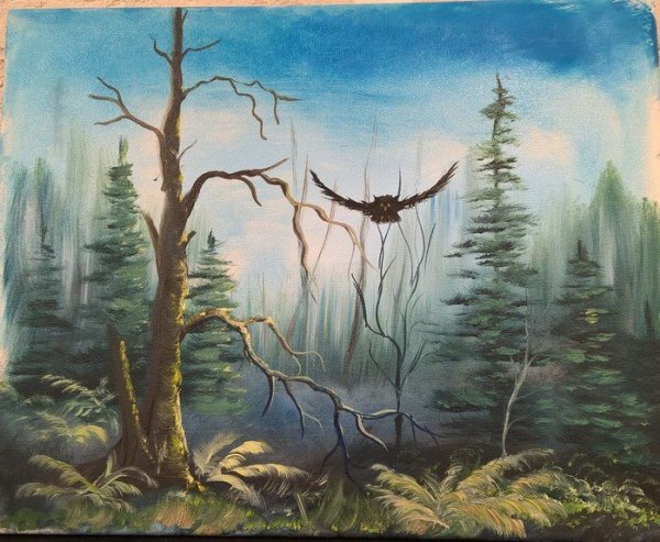 Картину дремучего Бора