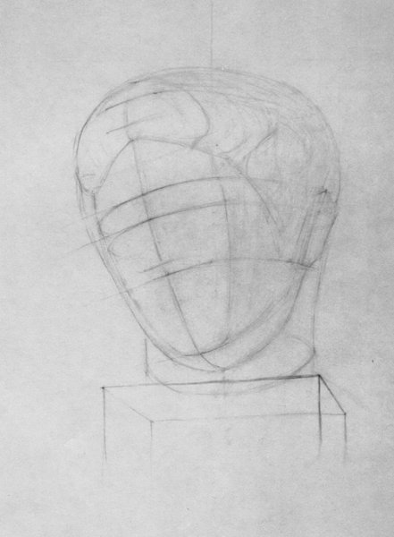 Гипсовая голова Венеры Милосской