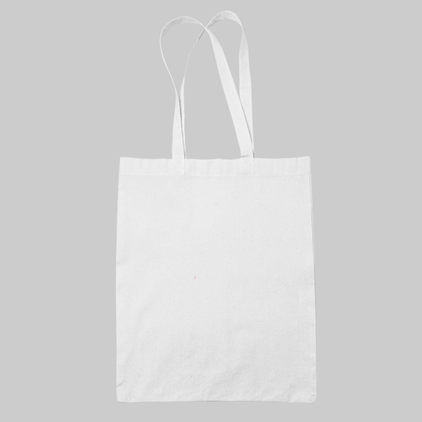 Мокап сумка шоппер белая