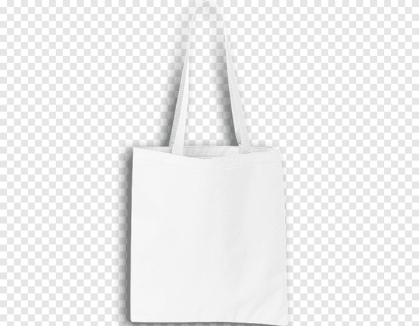 Сумка шоппер на прозрачном фоне