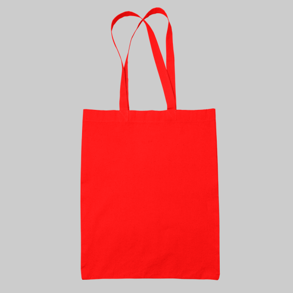 Сумка шоппер красная