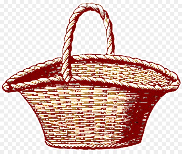 Корзинка рисунок для детей