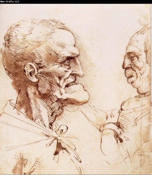 Зарисовки Леонардо да Винчи