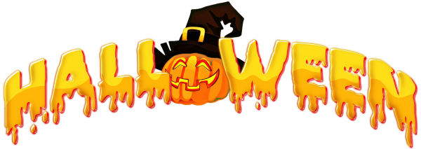 Надпись Хэллоуин