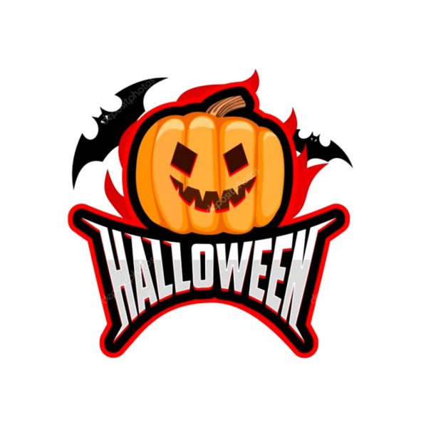 Надпись Хэллоуин