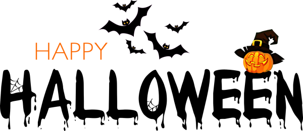 Красивая надпись Хэллоуин