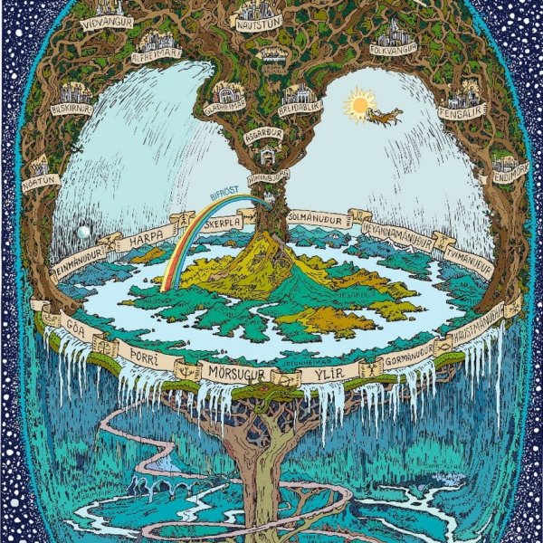 Исполинский ясень Иггдрасиль