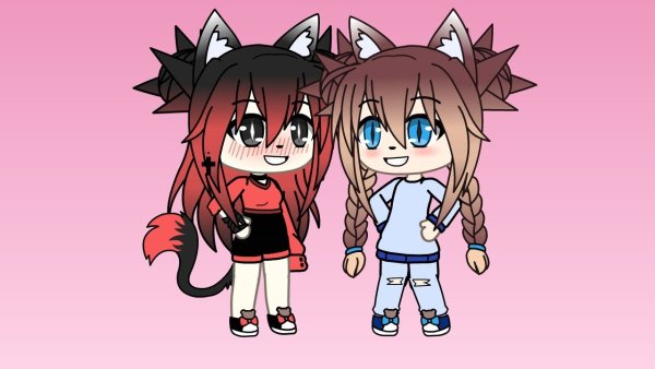 Гача лайф ОС 2 сестры