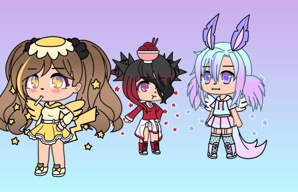 Гача лайф милые персонажи