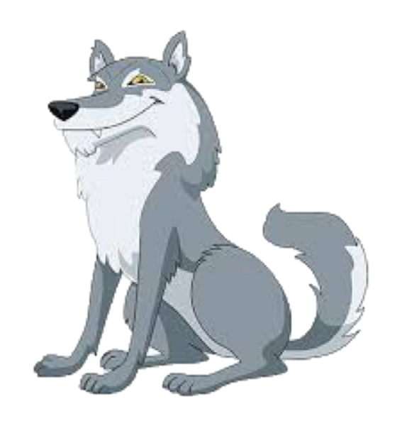 Волк для детей