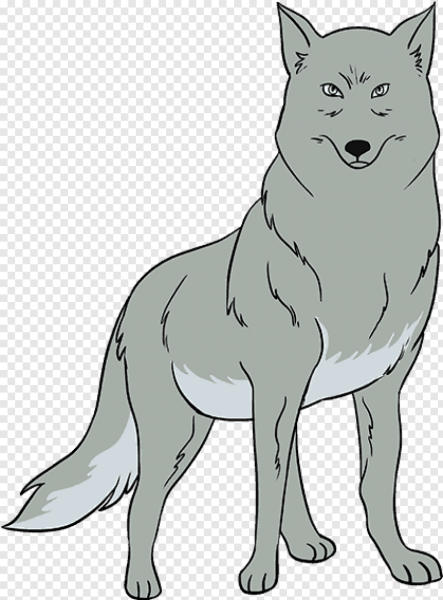 Волк мультяшный