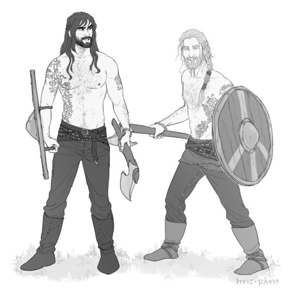 Кили Фили и Бильбо слэш