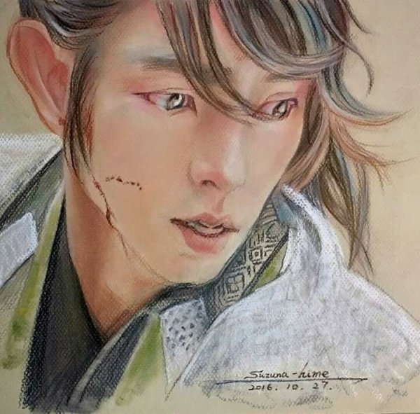 Арт ли Джун ги из Алые сердца коре