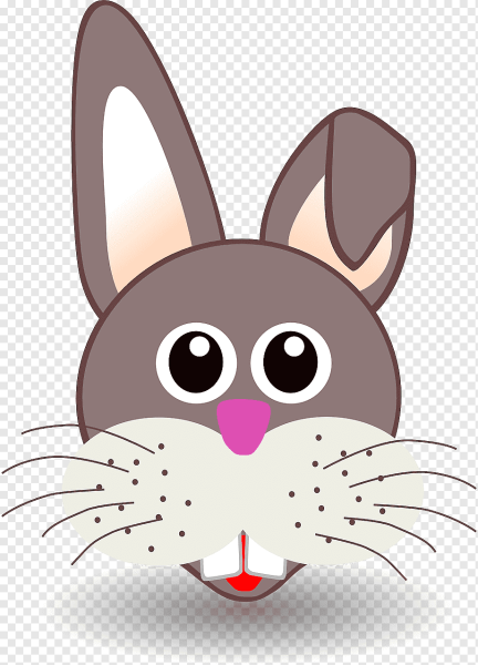 Маска зайца для детей