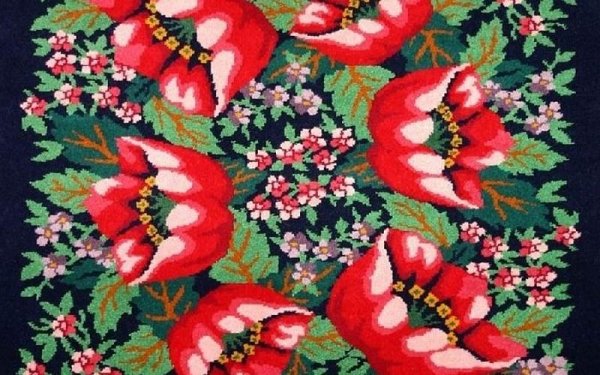 Тюменский традиционный махровый ковер