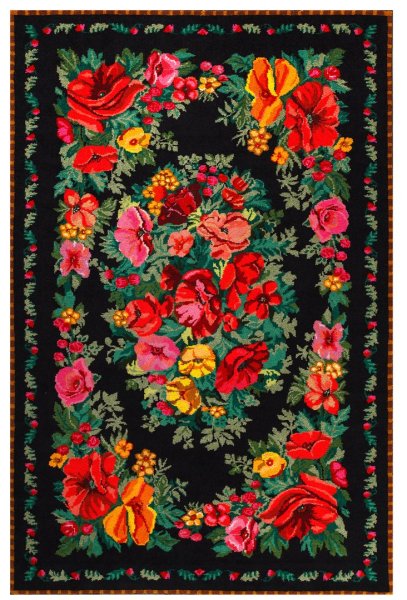 Сибирское ковроткачество Тюменский традиционный махровый ковер