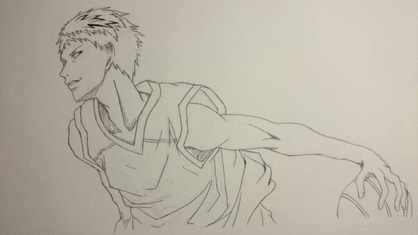 Аомине дайки эскиз