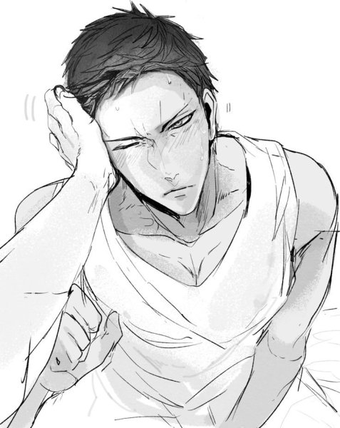 Аомине дайки черно белый