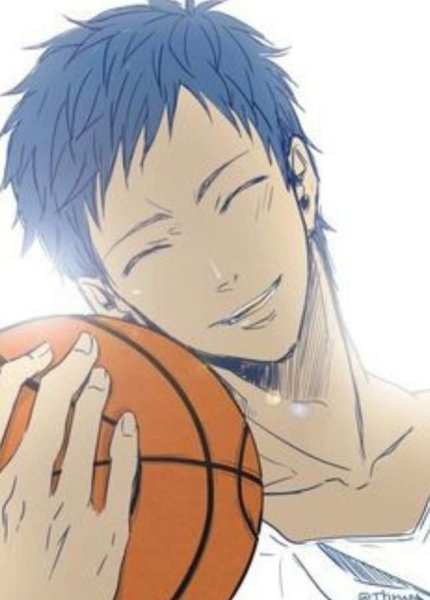 Рисунок баскетбол Куроко Аомине