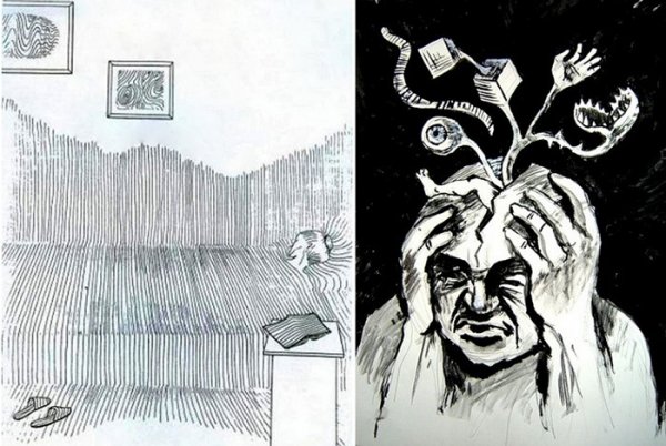 Рисунки больных шизофренией