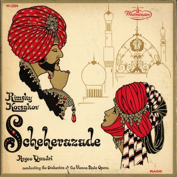 Иллюстрации к сюите Римского-Корсакова - Шахерезада