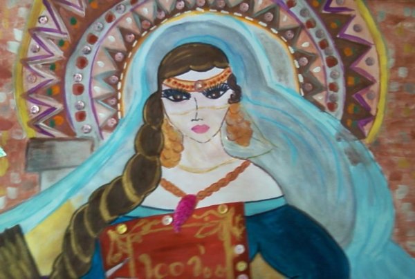 Рисунок на тему Восток