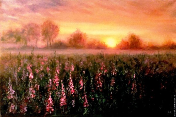 Рассвет картины художников
