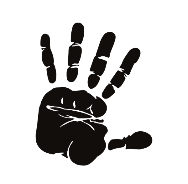 Отпечаток руки ребенка