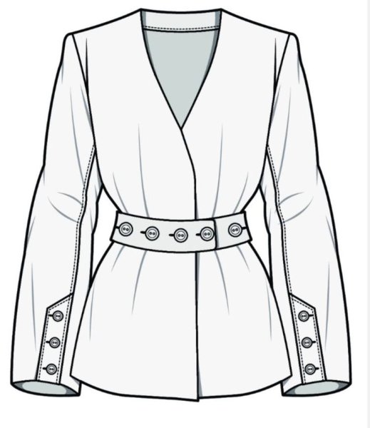 Эскиз жакета