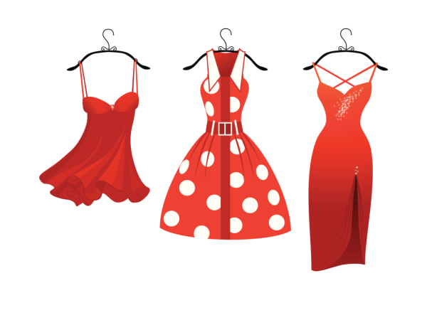 Платье нарисованное мультяшное
