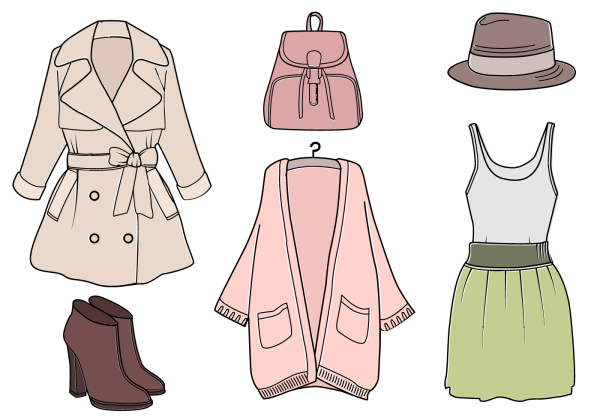 Нарисованная одежда