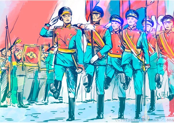 Парад рисунок