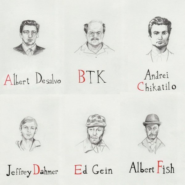 Чикатило рисунок