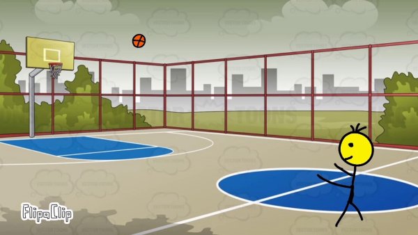 Спортивная площадка иллюстрация