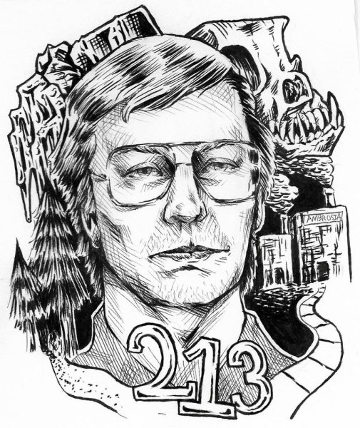 Деннис Нильсен рисунки