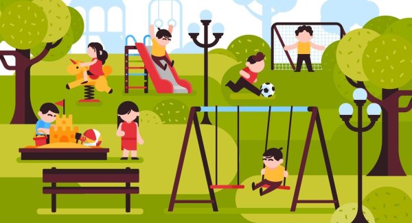 Раскраска спортивный уголок