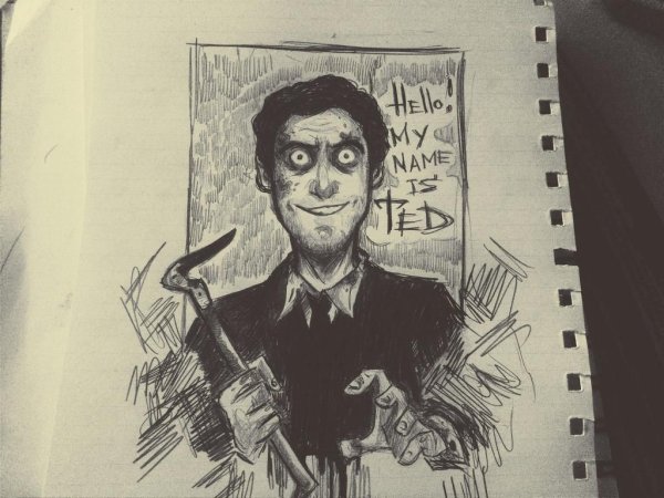 Тед банди арт