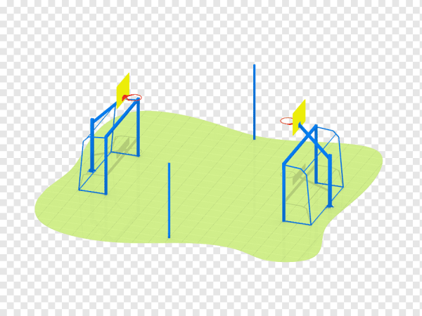 Детская площадка рисунок