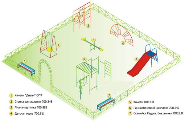 Баскетбольная площадка сбоку
